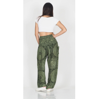 Harembroek - Small - Mandala Mono groen